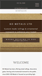 Mobile Screenshot of kdmetals.com